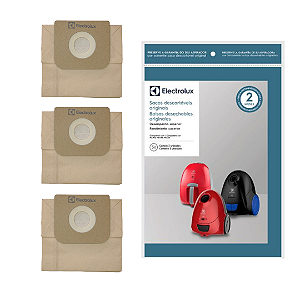 Sacos Descartáveis Originais Electrolux Para Aspiradores de Pó SBENA