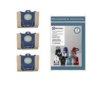 Sacos Descartáveis Originais Electrolux Para Aspiradores de Pó CWECL