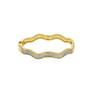 Bracelete Liz glitter - DOURADO