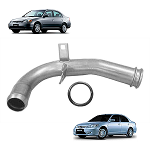 Tubo Cano D'Água Auxiliar Honda Civic 1.7 01/06 - Grazzimetal