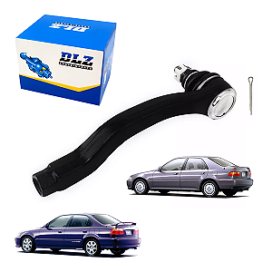Terminal De Direção Lado Direito Honda Civic 1.5/1.6 1992/2000 - DLZ