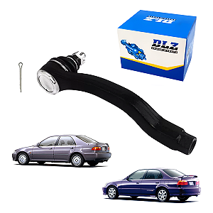 Terminal De Direção Lado Esquerdo Honda Civic 1.5/1.6 1992/2000 - DLZ