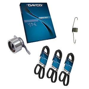 Kit Correias Com Tensor E Mola Honda Civic 1.6 Sohc 96/00 - Dayco