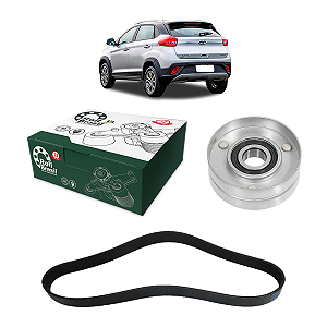 Kit Correia Do Alternador Com Tensor Tiggo 2 1.5 16v 2018/2022 - Rolt