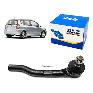 Terminal De Direção Lado Esquerdo Fit 1.4/1.5 03/08 - DLZ