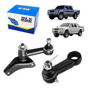 Kit Braço Auxiliar Da Direção E Braço Pitman Mitsubishi L200 2.5 4x4 93/03 - DLZ