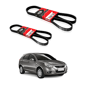 Kit Correia Alternador E Direção Para JAC J3/J3 Turin 1.4/1.5 2011/2017 - Gates