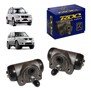 Kit Cilindro De Freio Roda Traseira Direita E Esquerda Mitsubishi Pajero TR4 2.0 03/15 - Roc