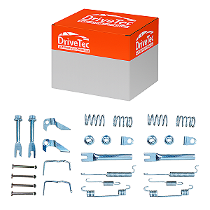Kit Regulador Do Freio Traseiro Dir/Esq Chery QQ 1.0/1.1 11/18 Face 1.3 10/15 S18 1.3 12/14 - Drivetec