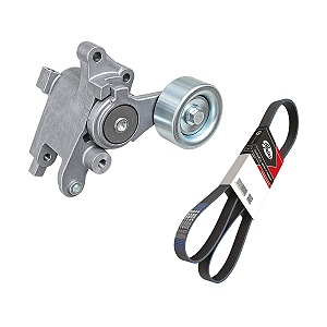 Kit Correia Do Alternador Com Tensor Para Hilux 2.5/3.0 05/15 SW4 3.0 05/15 - Gates + Rolt