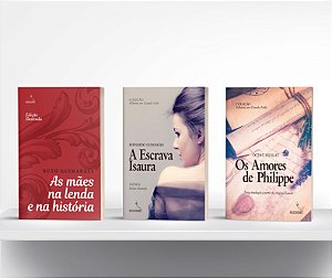 COMBO - Livros de Letras Grandes: As mães na lenda e na história + A escrava Isaura + Os amores de Philippe