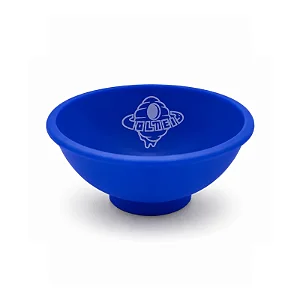 Cuia de Silicone G - Azul
