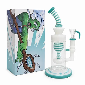 Bong de Vidro Premium - Silver Haze