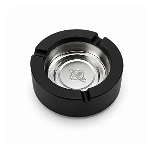 Cinzeiro de Metal + ABS Redondo