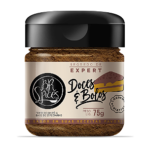 Tempero Pote Segredo de Expert Doces e Bolos 75g