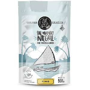 Sal Marinho BR Spices Integral De Mossoró Fino Pouch 500G
