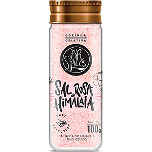 Sal Rosa Do Himalaia Fino BR Spices Vidro 100G