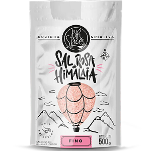Sal Rosa Do Himalaia Iodado Fino BR Spices Pouch 500G