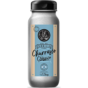 Sal De Parrilla Clássico BR Spices Pote 1,100KG