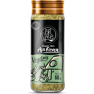 Tempero Para Air Fryer: Vegetais Br Spices Vidro 60g