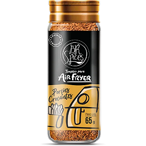 Tempero Para Air Fryer: Porções Crocantes Br Spices Vidro 65g