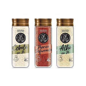 Kit Temperos Essenciais BR Spices – 3 Sabores