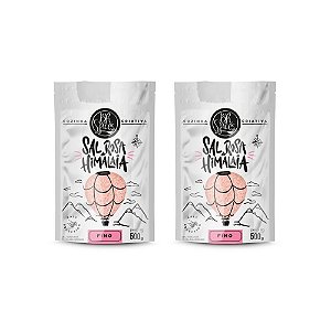 Kit 2 Sal Rosa Do Himalaia Fino BR Spices Pouch 500G