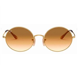 Óculos de Sol Ray-Ban Oval Dourado - RB1970 - 914751/54