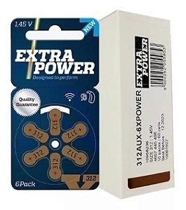 Pilha Auditiva 312 Extra Power - Kit de 60 unidades