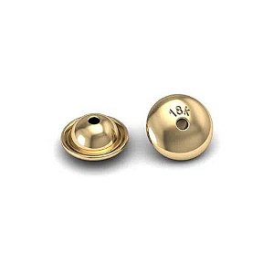 Tarraxa de Brinco Ouro 18K - 4 mm