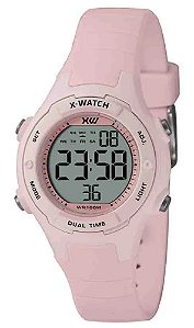 Relógio Infantil Rosa Digital X-Watch XLPPD055