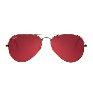 Óculos de sol Ray Ban Aviador Rosa Bronze RB3025L