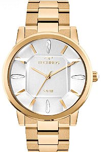 Relógio Technos Feminino Dourado Elegance Crystal - 2039BR/4K