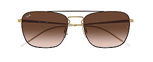 Ray Ban Quadrado Marrom RB3588