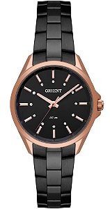 Relógio Orient Feminino Preto e Rosé FTSS0069