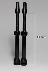 Bico/ válvula  tubeless 85 mm vertical