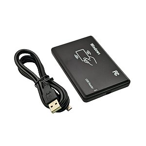 Leitor Cartão Tag RFID 13.56mhz Mifare Rfid NFC Controle de Acesso USB