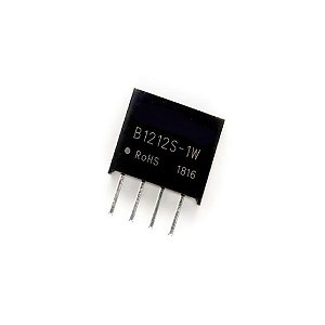 Conversor Isolador Fonte 12v B1212s-1w B1212 B1212s Sip-4 Dc Isolador De Ruído
