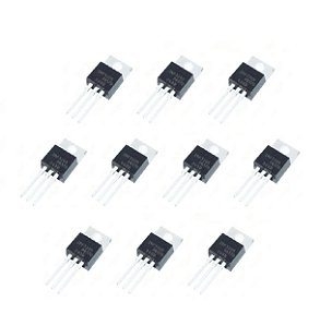 Kit 10 Transistor MOSFET IRF3205 PBF 55A 55V TO-220