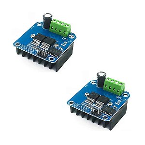 Kit 2 Módulo Driver Ponte H 43A BTS7960 IBT-2 Robótica Motor