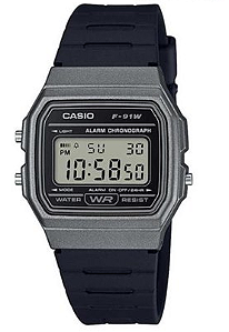 F91WM1BDFSC Casio relógio de pulso Vintage