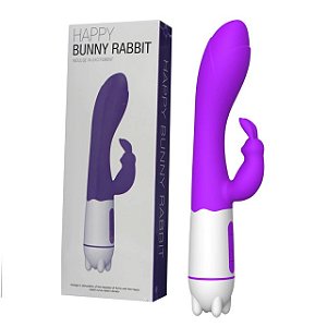 Vibrador Ponto G com Estimulador Coelhinho