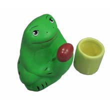 Sapo Engraçado em Louça com Pênis Ideal para Amigo Oculto (zueira)