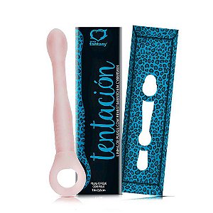 Plug Anal Cyber Skin Imita Pele Humana - Circle 18cm