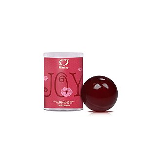 Bolinha Explosiva Beijável - Frutas Vermelhas - 01 Un