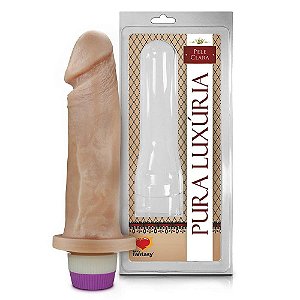 Pênis Silicone Macio -  Vibro 16,4 x 4,4 cm