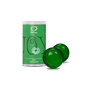 Bolinha Beijável - Menta - Leve Aquecimento - 02 Un