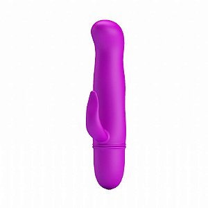 Vibrador Feminino Dupla Função - Estimula o Ponto G - Estimula o Clitóris - 10 Modos Vibração - Material Macio e Atóxico - Não Tem Contra Indicações - Produto Destinado para +18 Anos