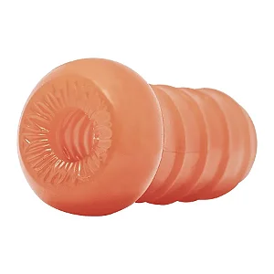 Masturbador Masculino Realístico no Formato de Ânus Maciço - Material Macio, Flexível e Antialérgico