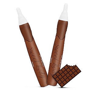 Sweet Body Caneta Comestível Sabor Chocolate 25g
